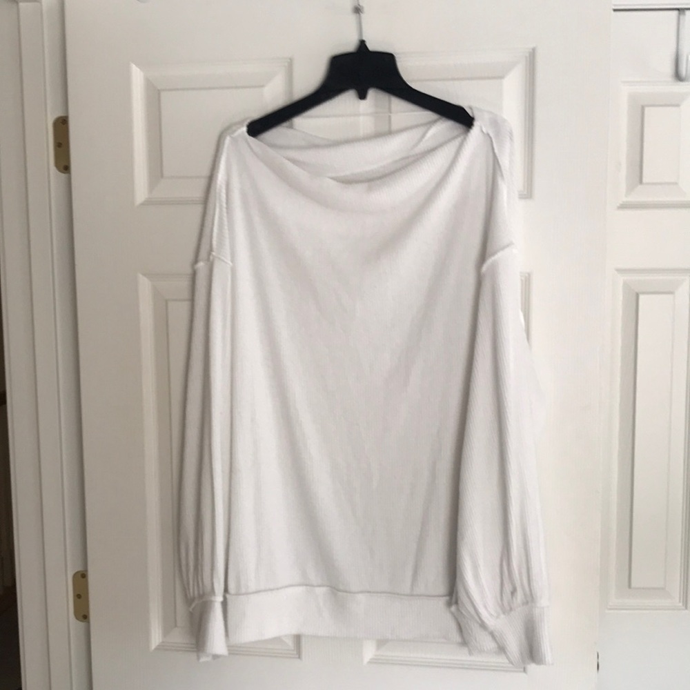 We the Free Drape Neck Tunic L